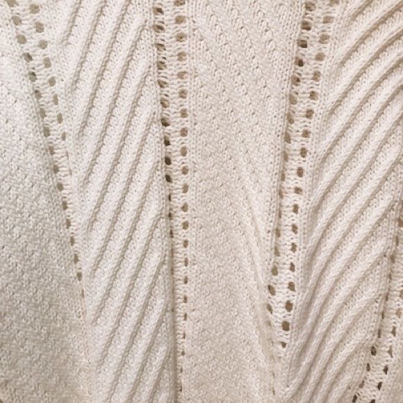 White Knit Sweater - Picture 2 of 3